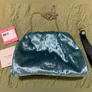 Kate Spade Party Velvet Clutch